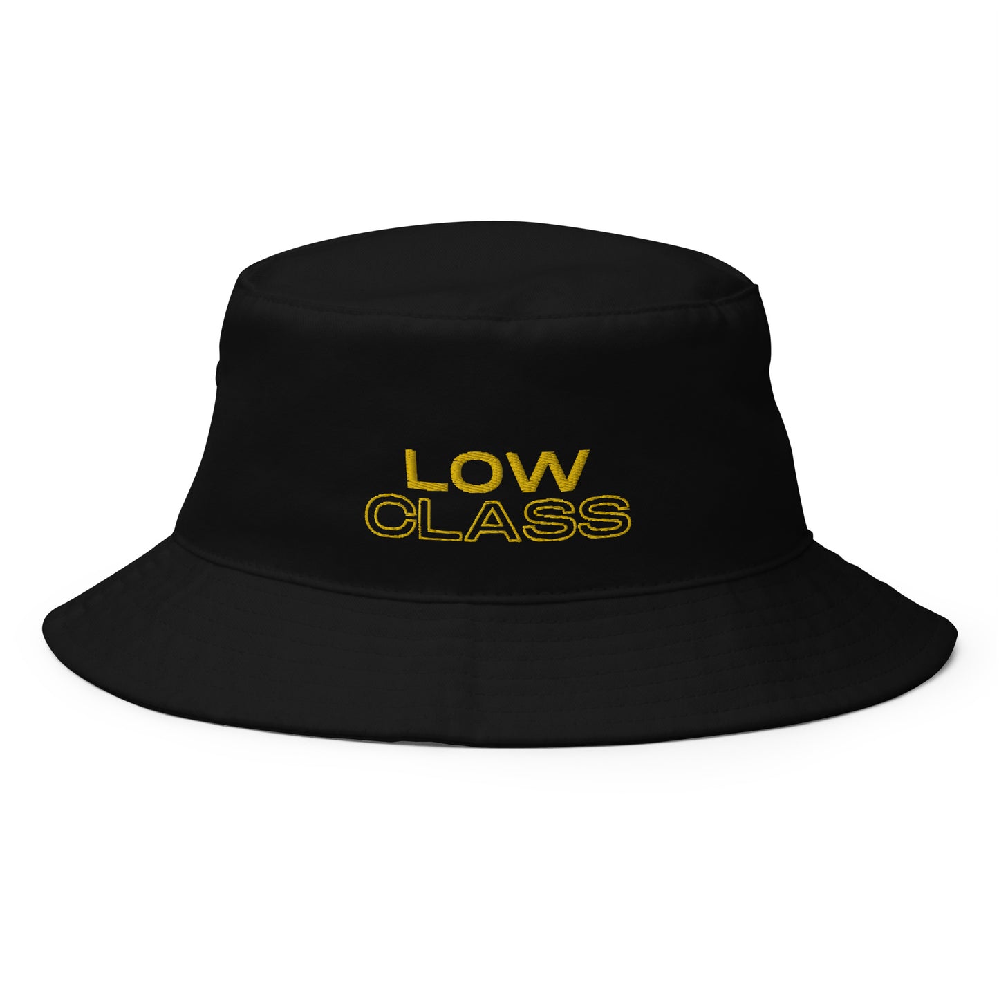 Embroidered Bucket Hat - "Low Class"