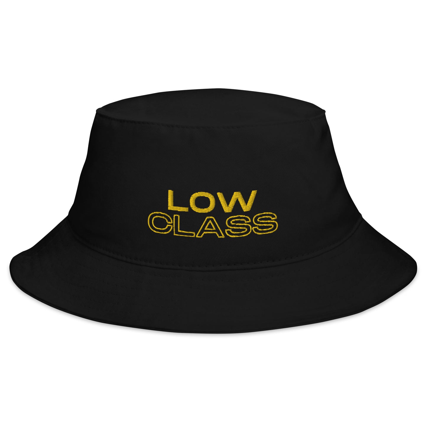 Embroidered Bucket Hat - "Low Class"