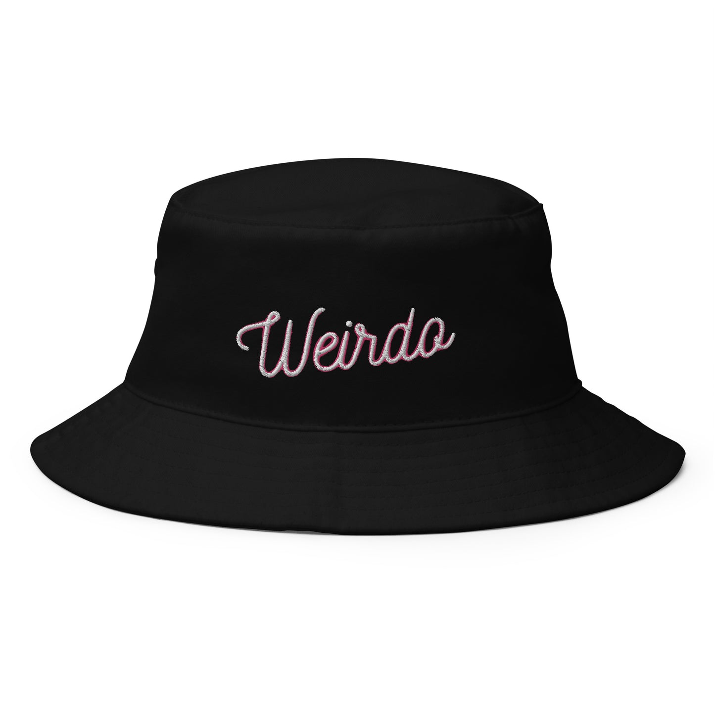 Embroidered Bucket Hat - "Weirdo"