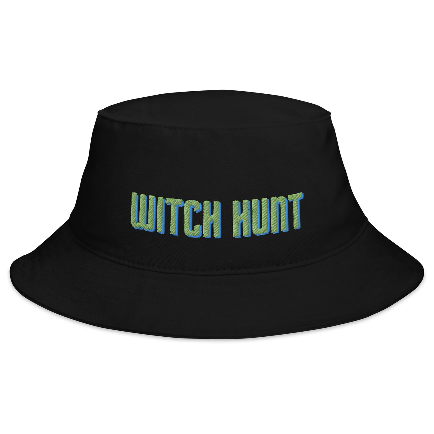 Embroidered Bucket Hat - "Witch Hunt"