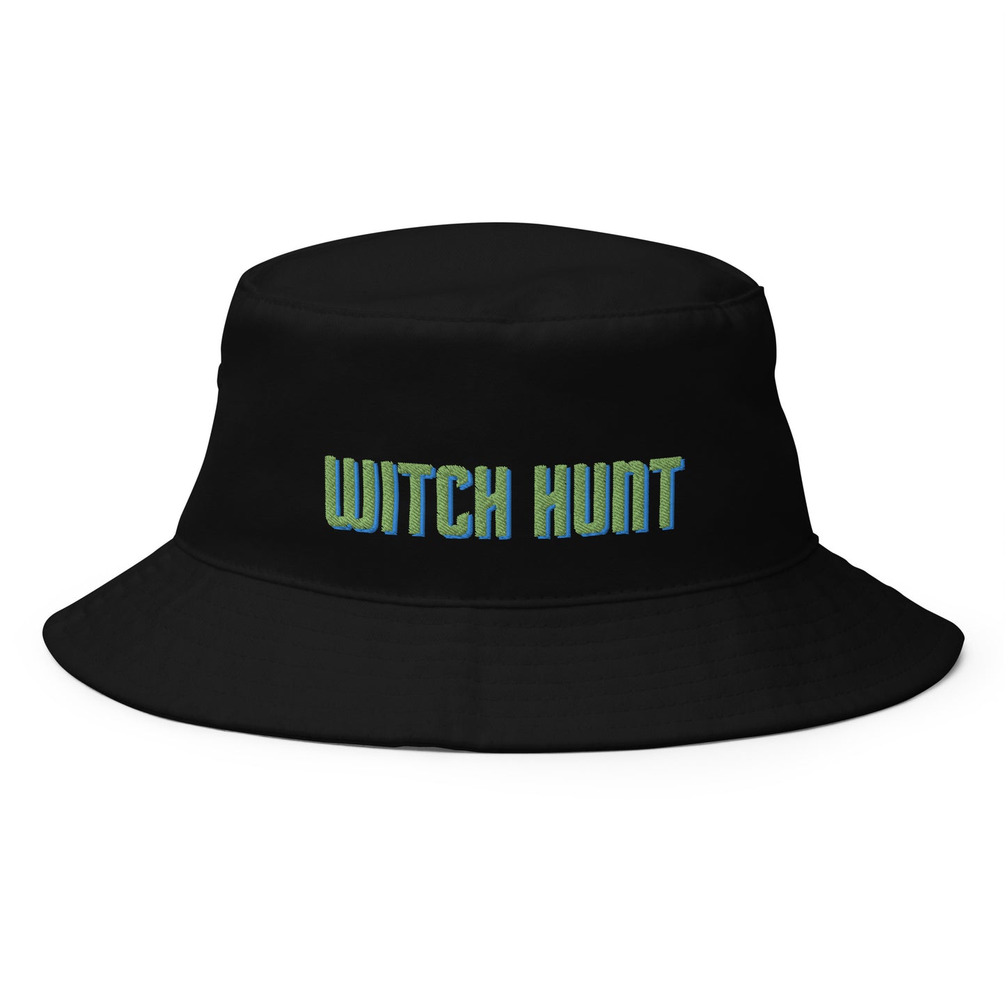 Embroidered Bucket Hat - "Witch Hunt"