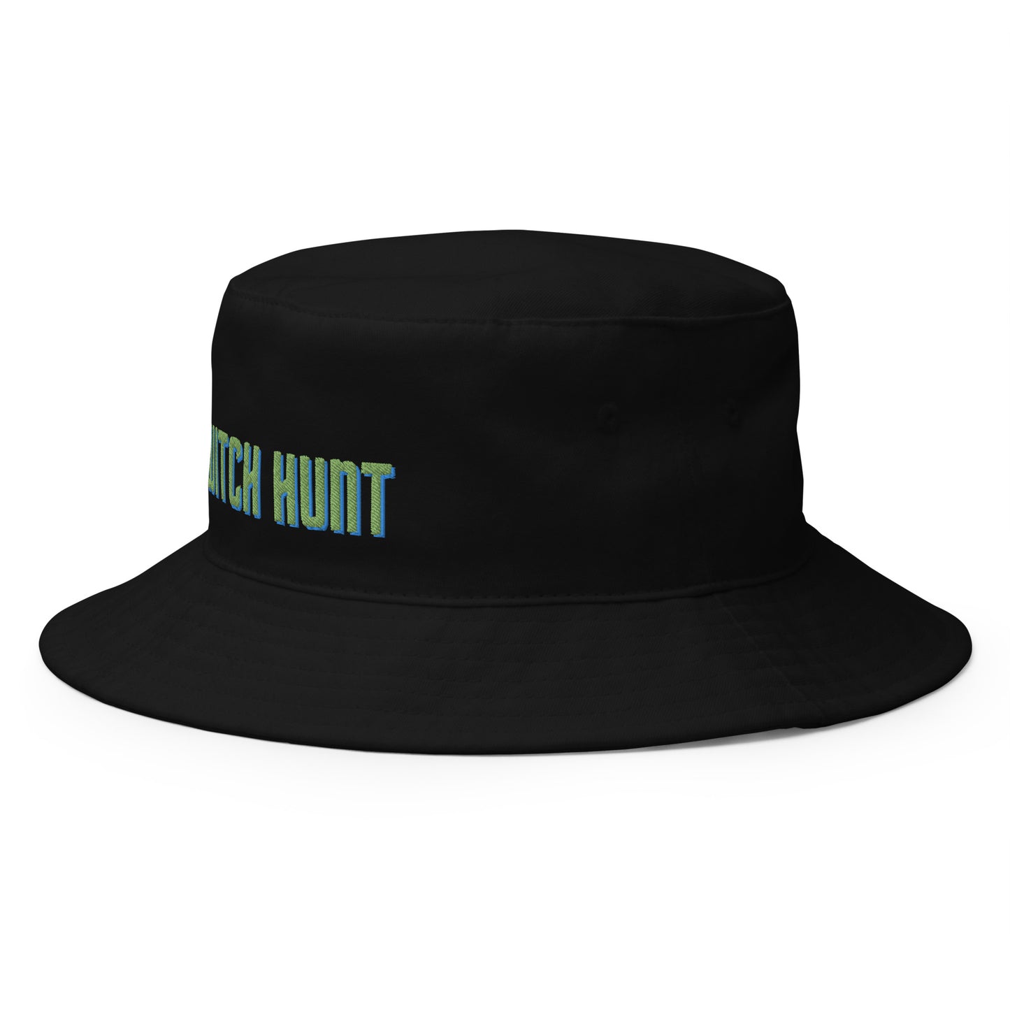 Embroidered Bucket Hat - "Witch Hunt"