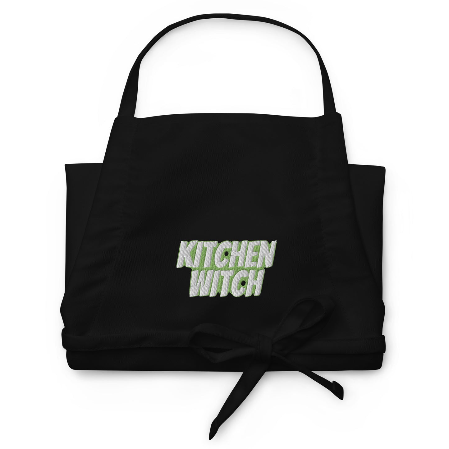 Embroidered Apron - Kitchen Witch