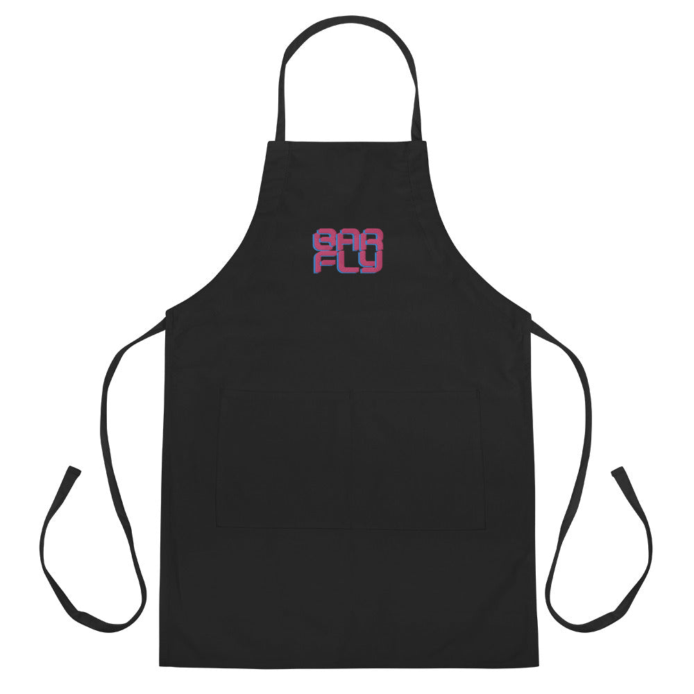 Embroidered Apron - Bar Fly