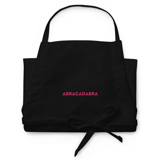 Embroidered Apron - ABRACADABRA