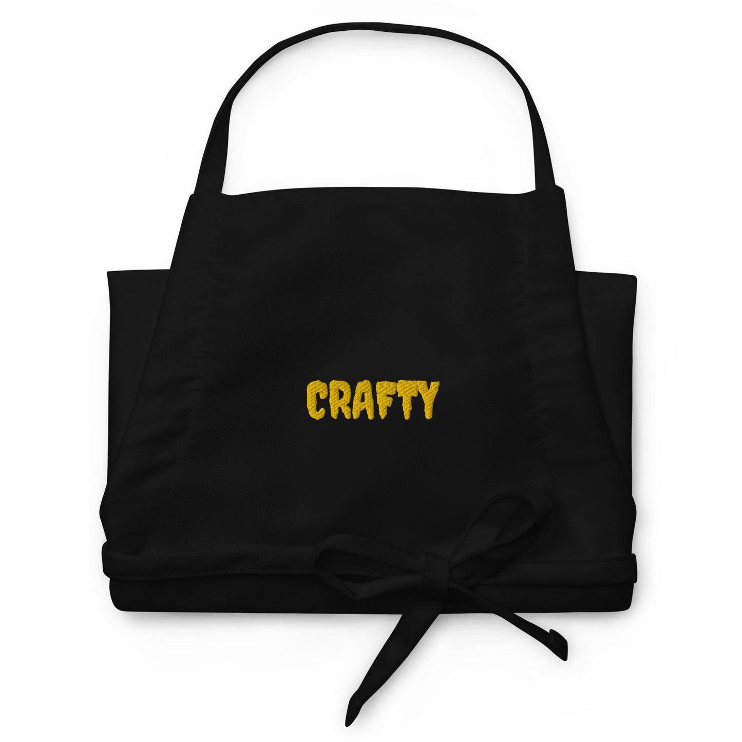 Embroidered Apron - "Crafty"