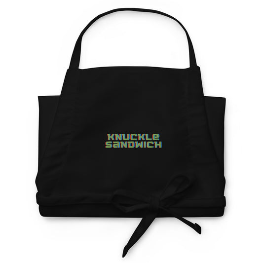 Embroidered Apron - "Knuckle Sandwich"