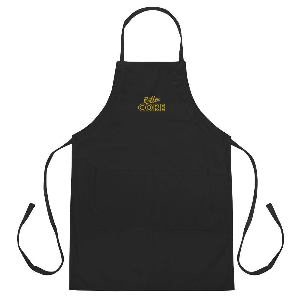 Embroidered Apron - "Rotten Core"