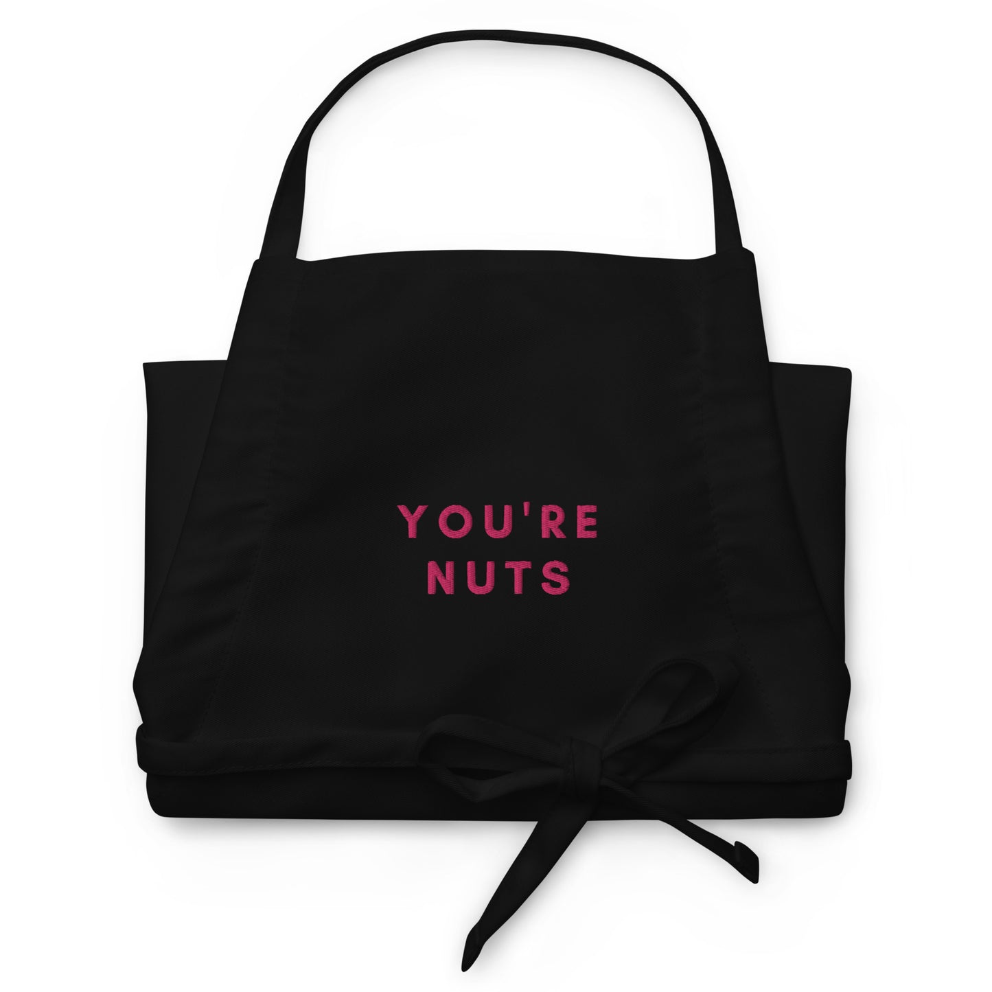 Embroidered Apron - "You're Nuts"