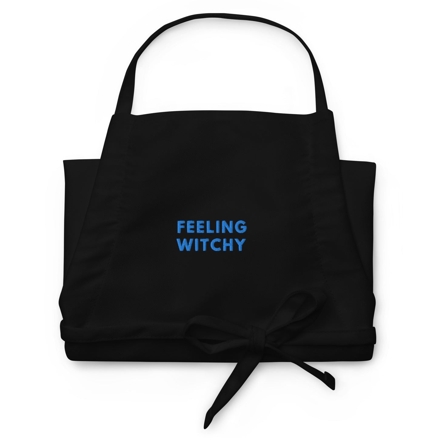 Embroidered Apron - "Feeling Witchy"