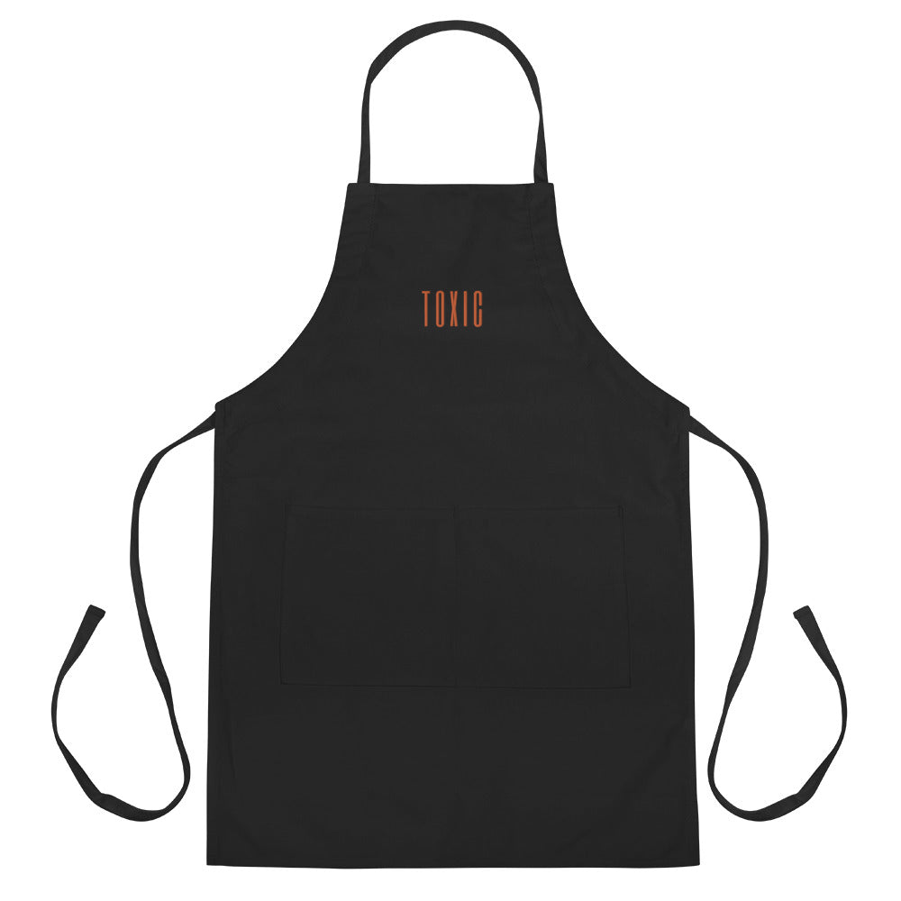 Embroidered Apron - "Toxic"