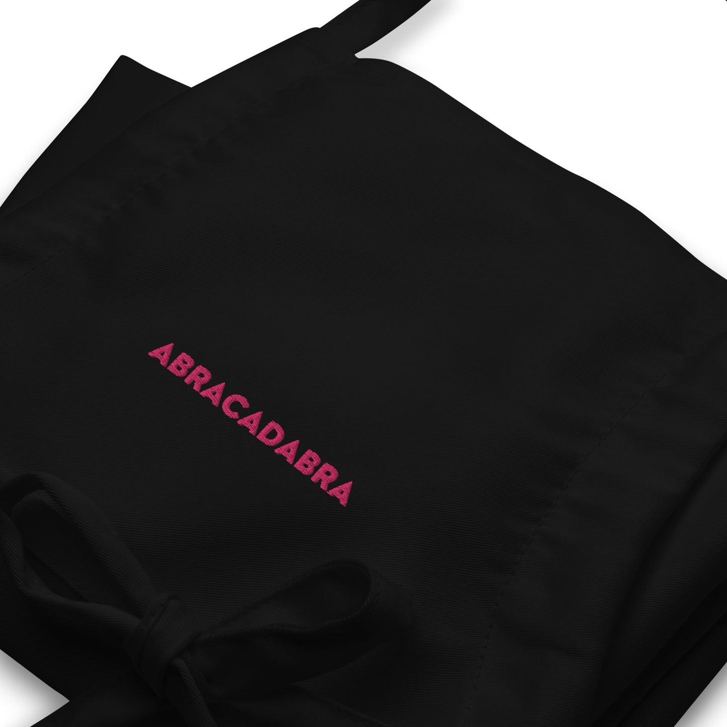 Embroidered Apron - ABRACADABRA