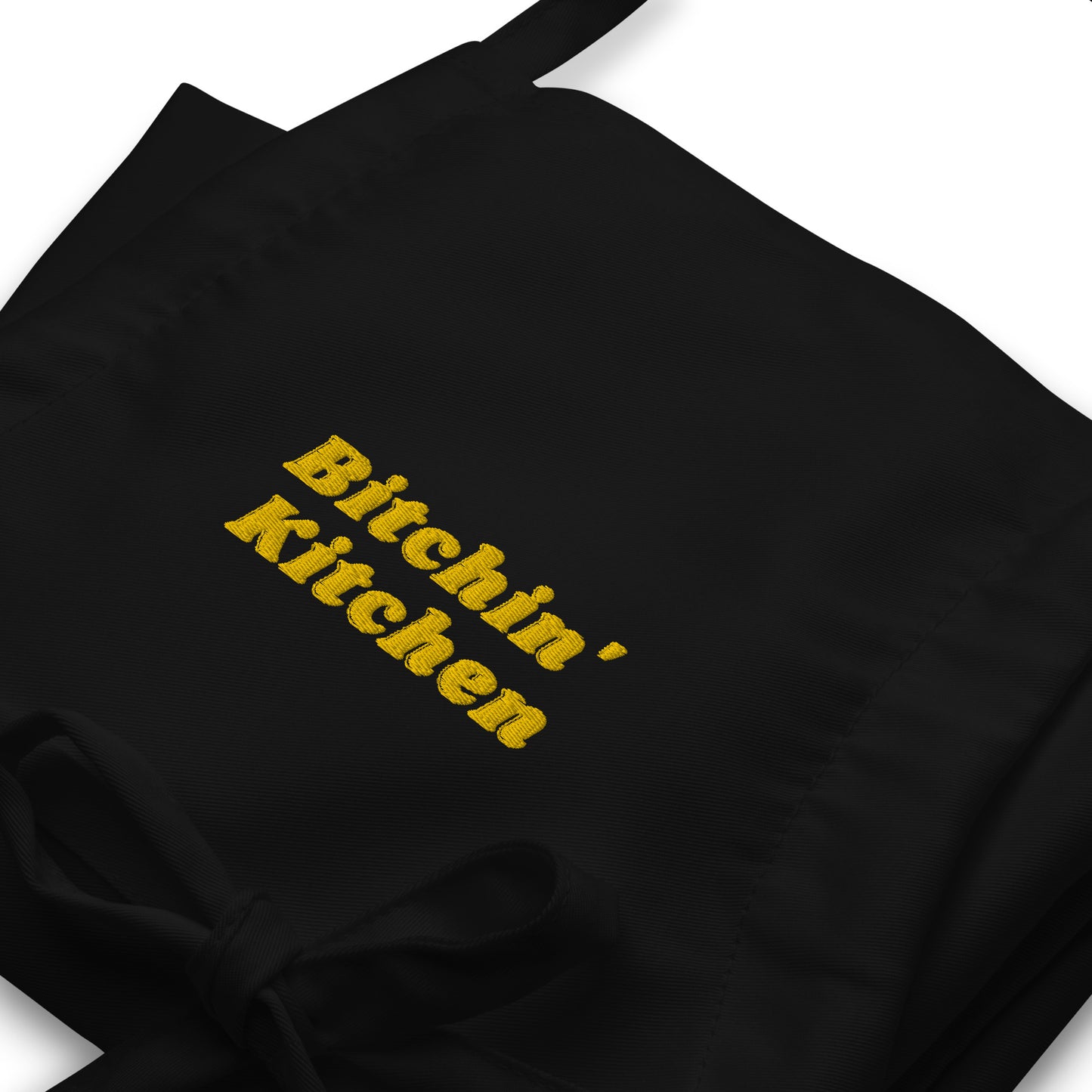 Embroidered Apron - "Bitchin' Kitchen"