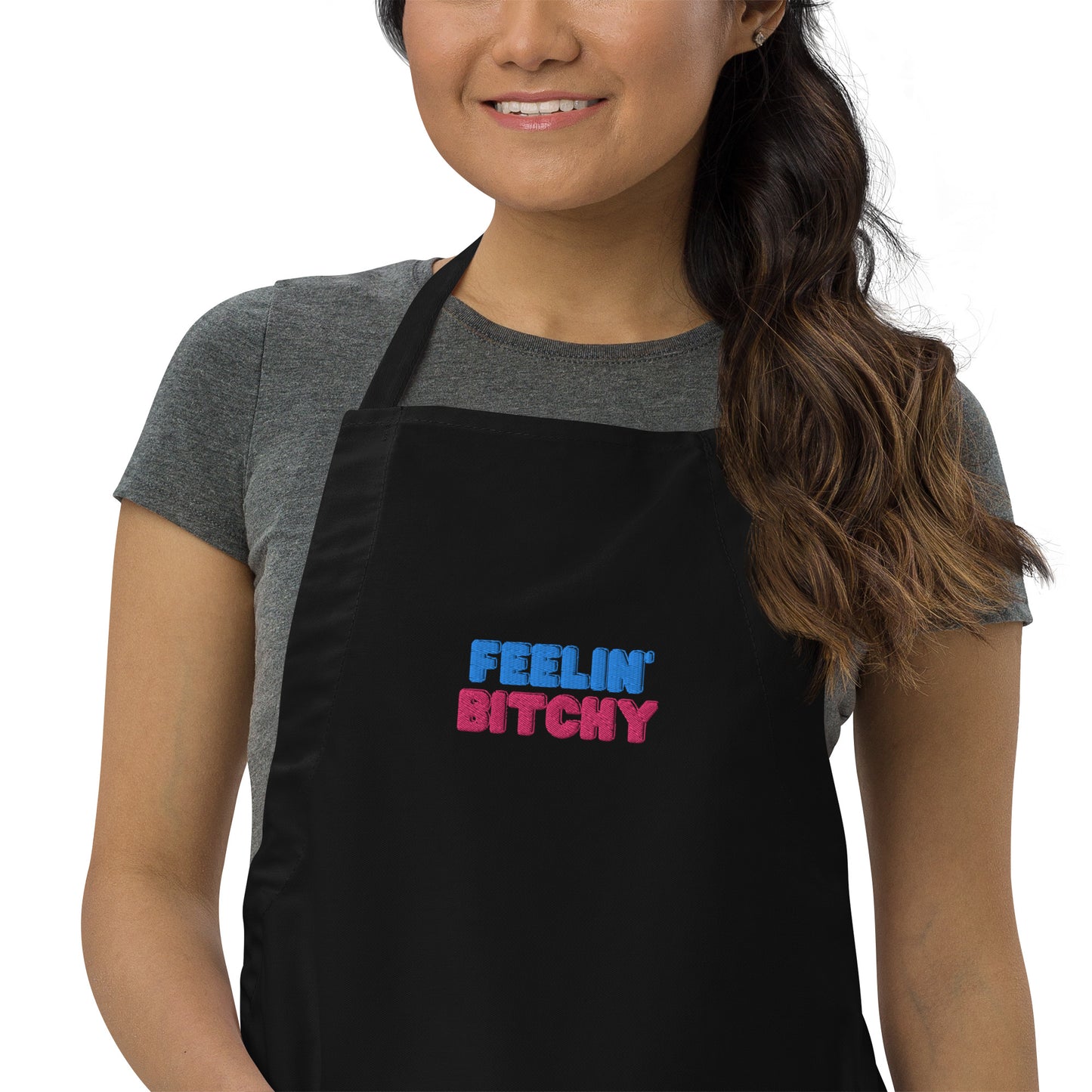 Embroidered Apron - Feelin' Bitchy