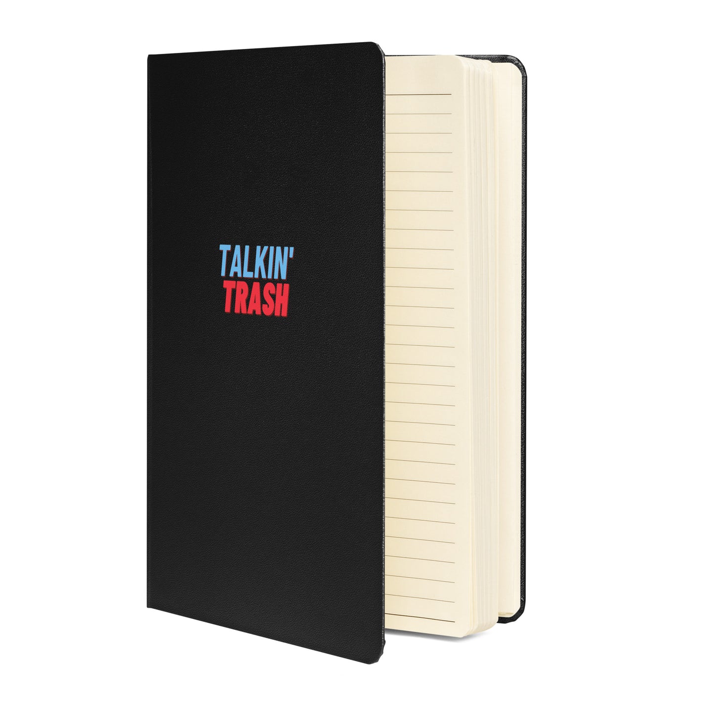 Hardcover Notebook - "Talkin' Trash"