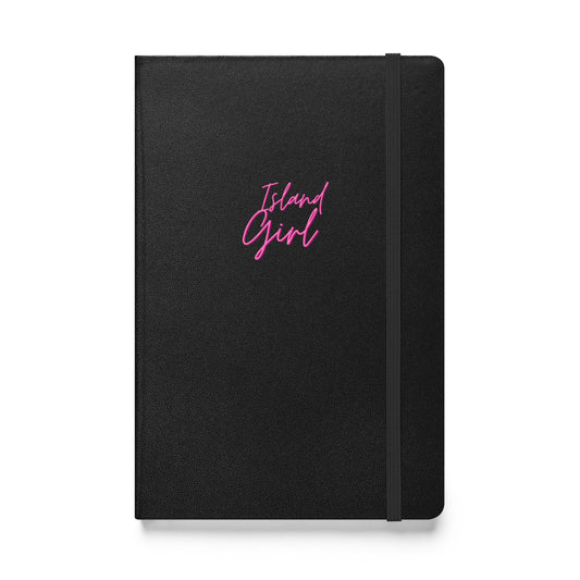 Hardcover Notebook - "Island Girl"