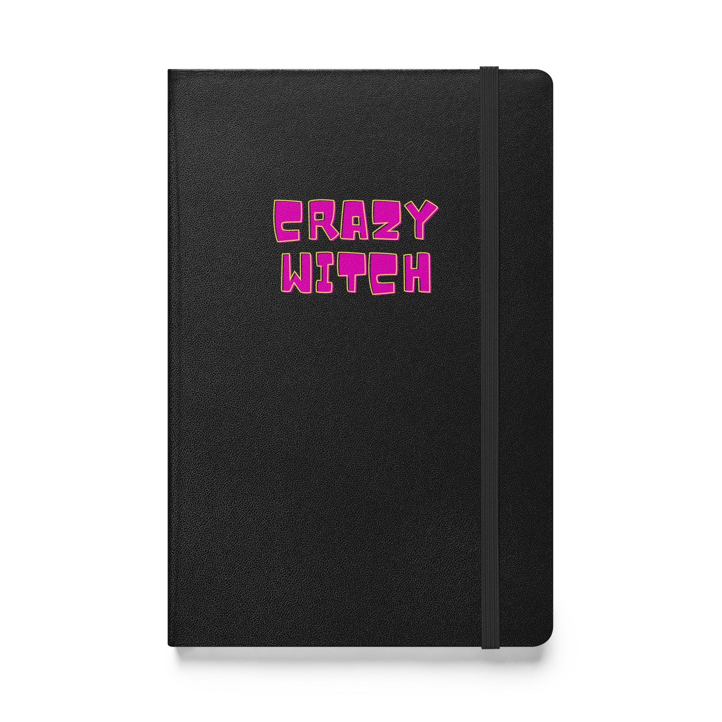 Hardcover Journal Diary Notebook - "Crazy Witch"