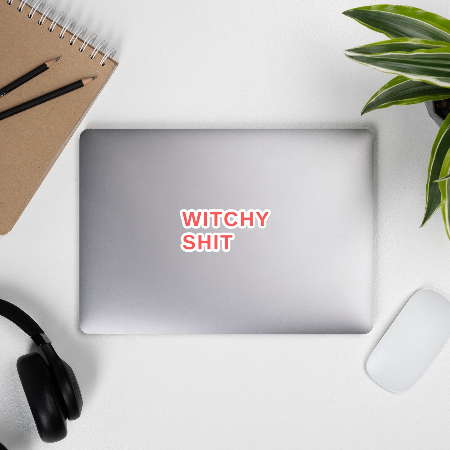 Vinyl Sticker - "Witchy Shit" in 3 Sizes