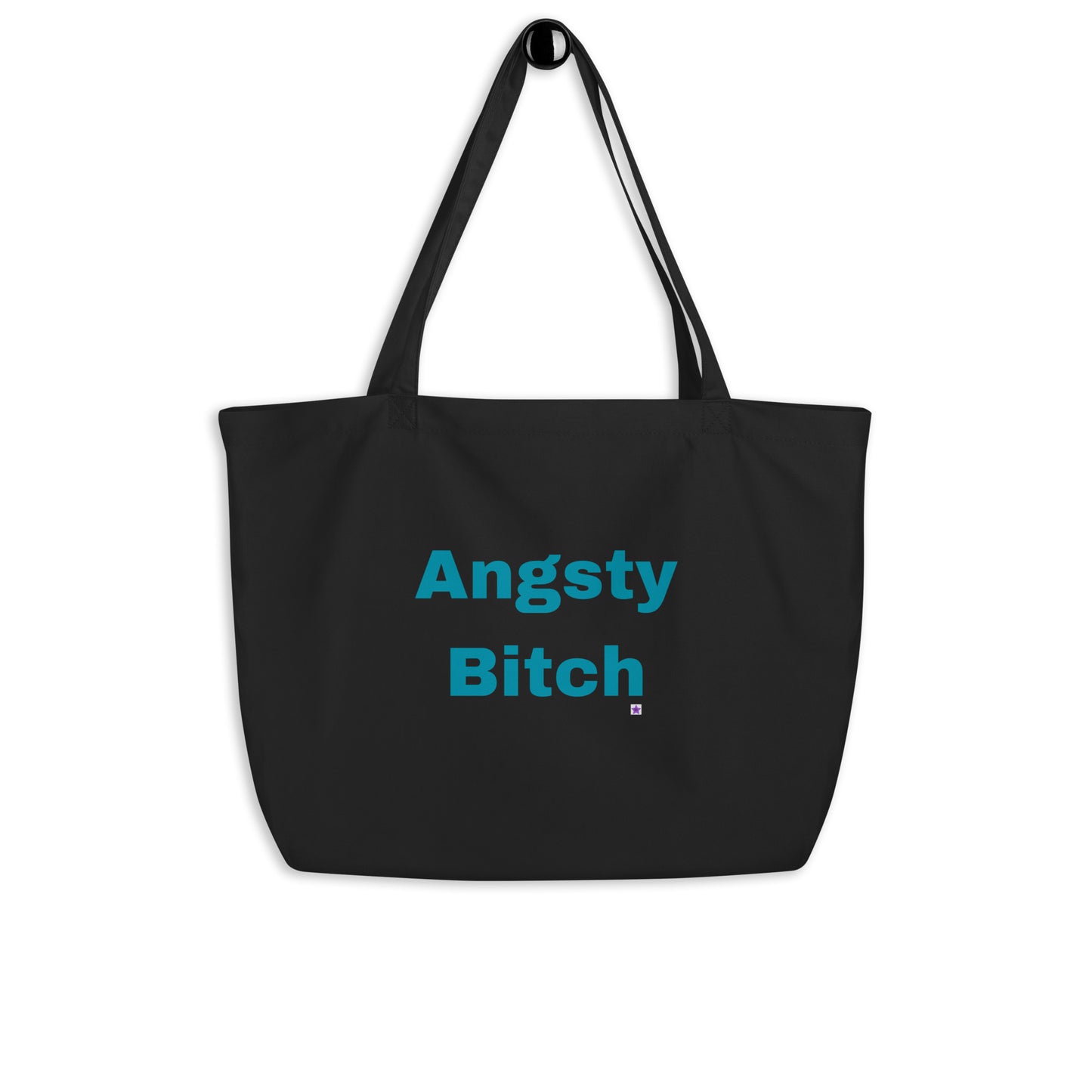 Large Eco Tote Bag - Angsty Bitch