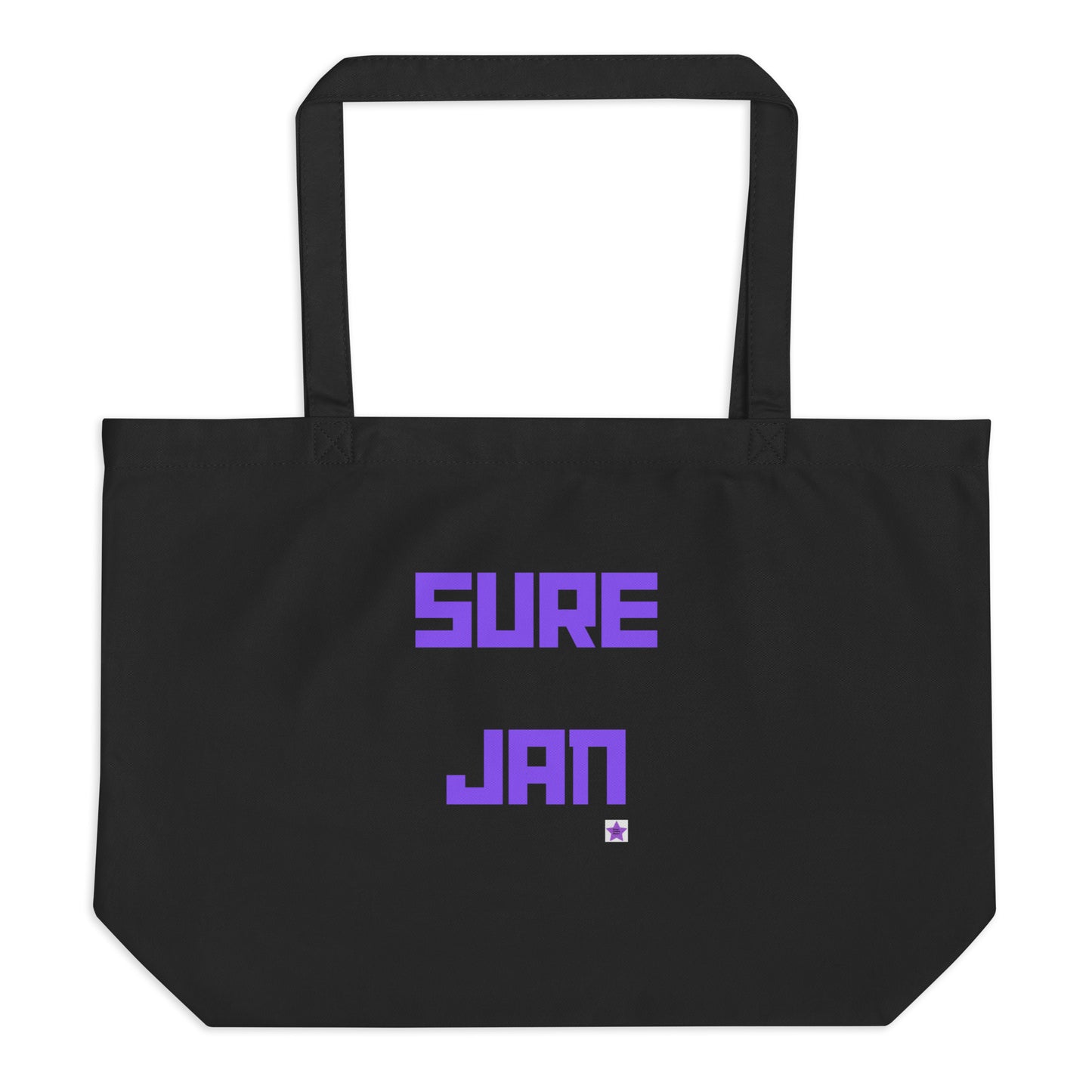 Large Eco Tote Bag - Sure Jan