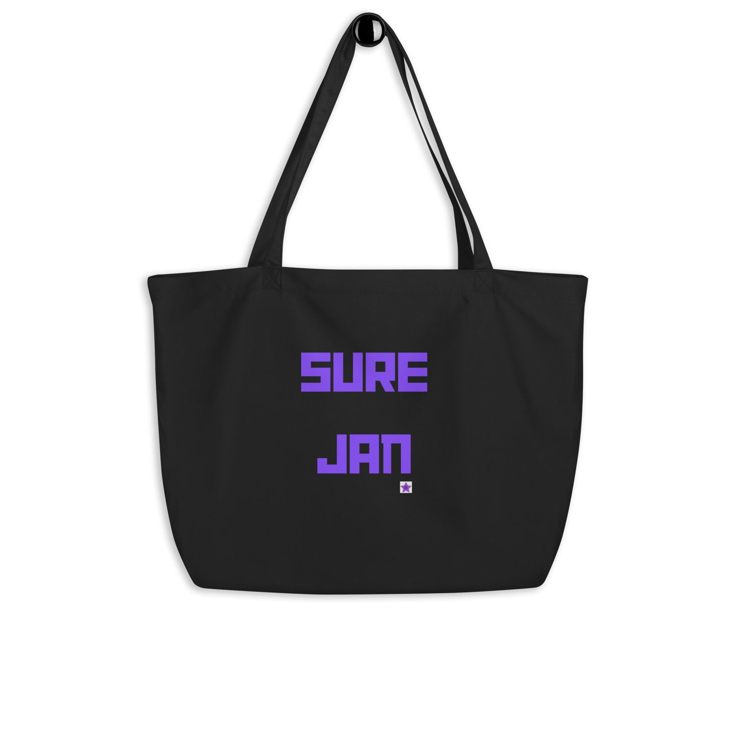 Large Eco Tote Bag - Sure Jan