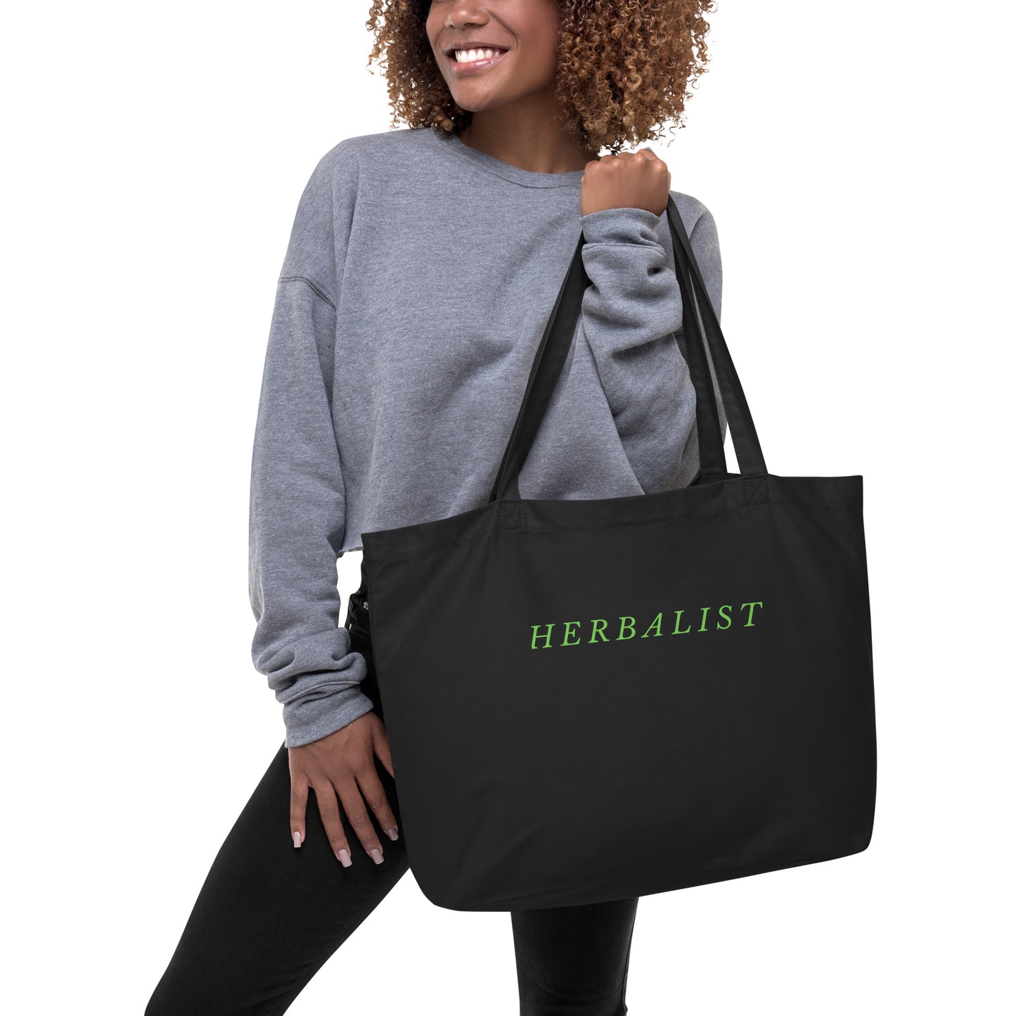 Large Eco Tote Bag - "Herbalist"