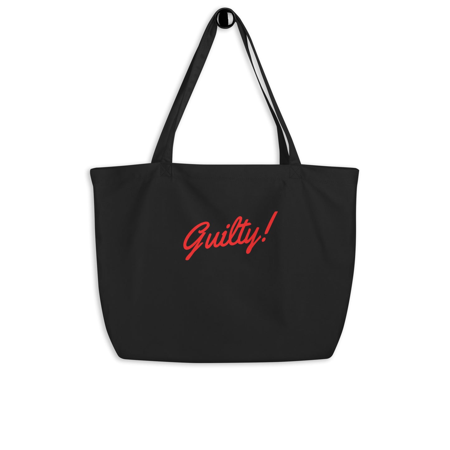 Large Eco Tote Bag - "Guilty!"