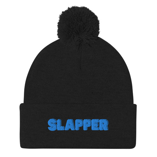 Pom Pom Beanie - "SLAPPER"