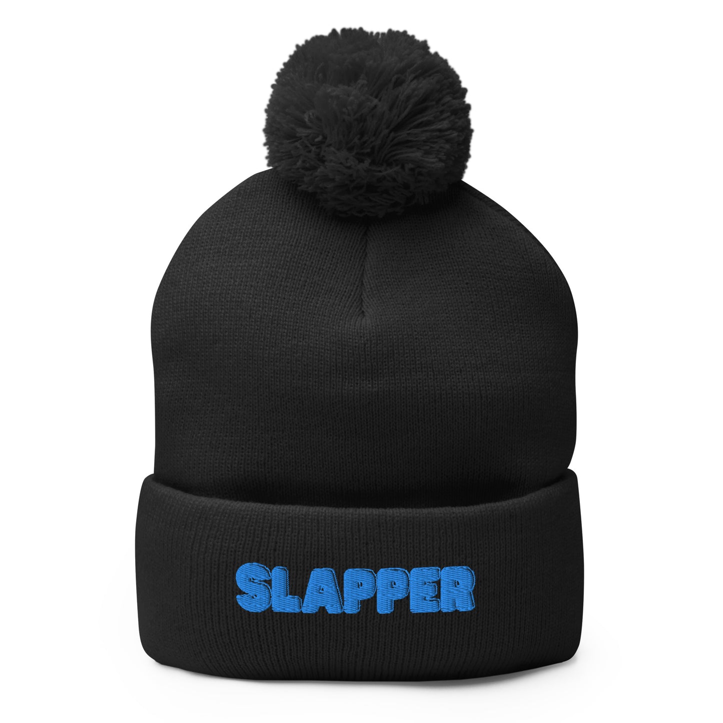 Pom Pom Beanie - "SLAPPER"