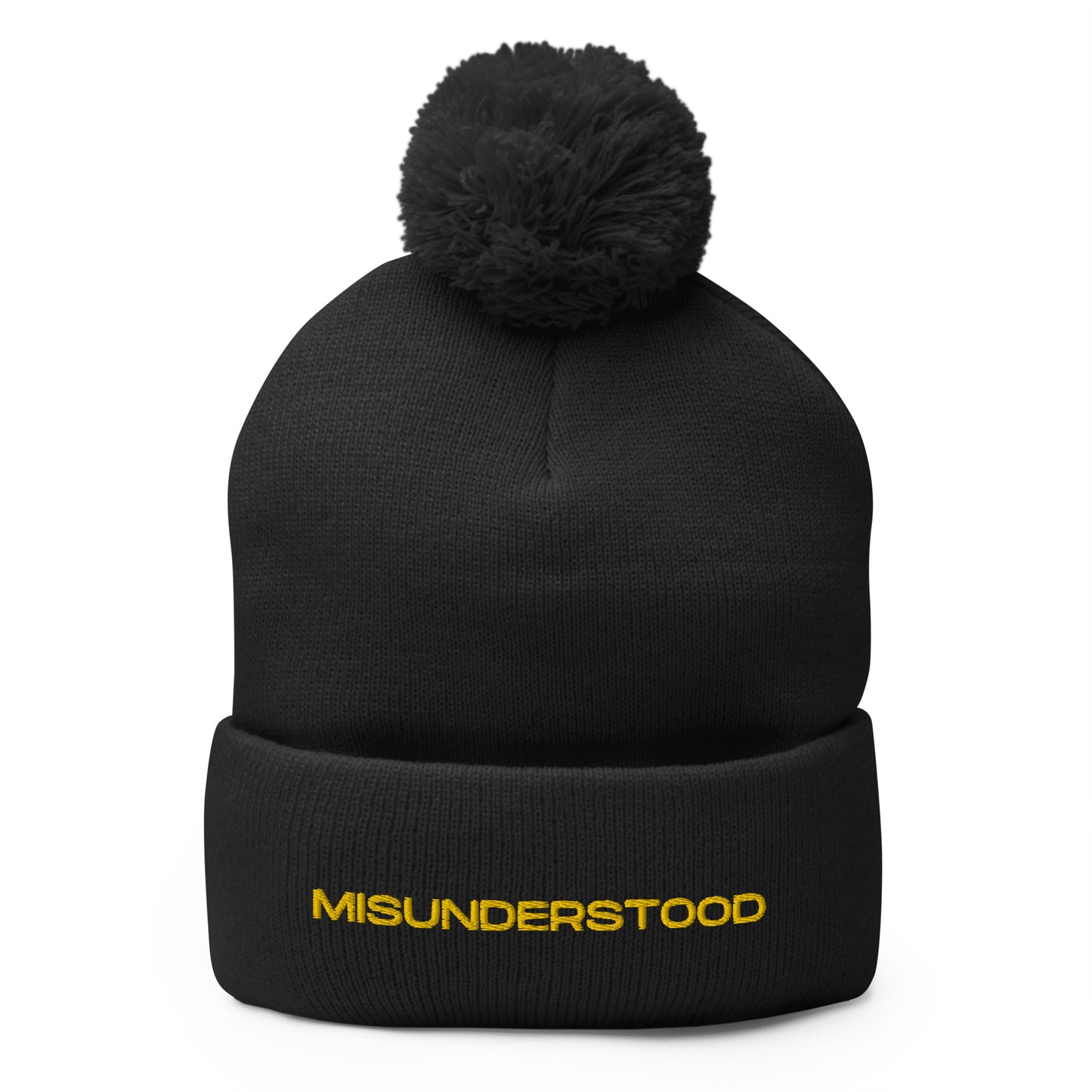 Pom Pom Beanie - "Misunderstood"