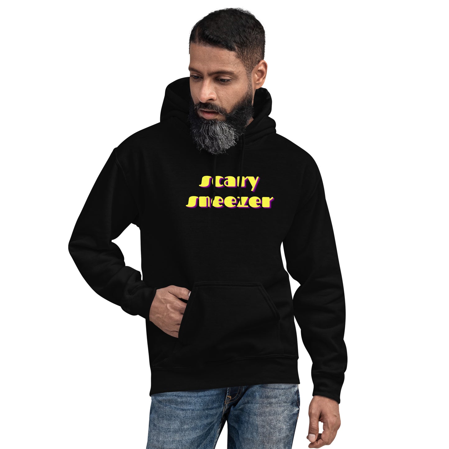 Unisex Hoodie S-5XL - "Scary Sneezer"