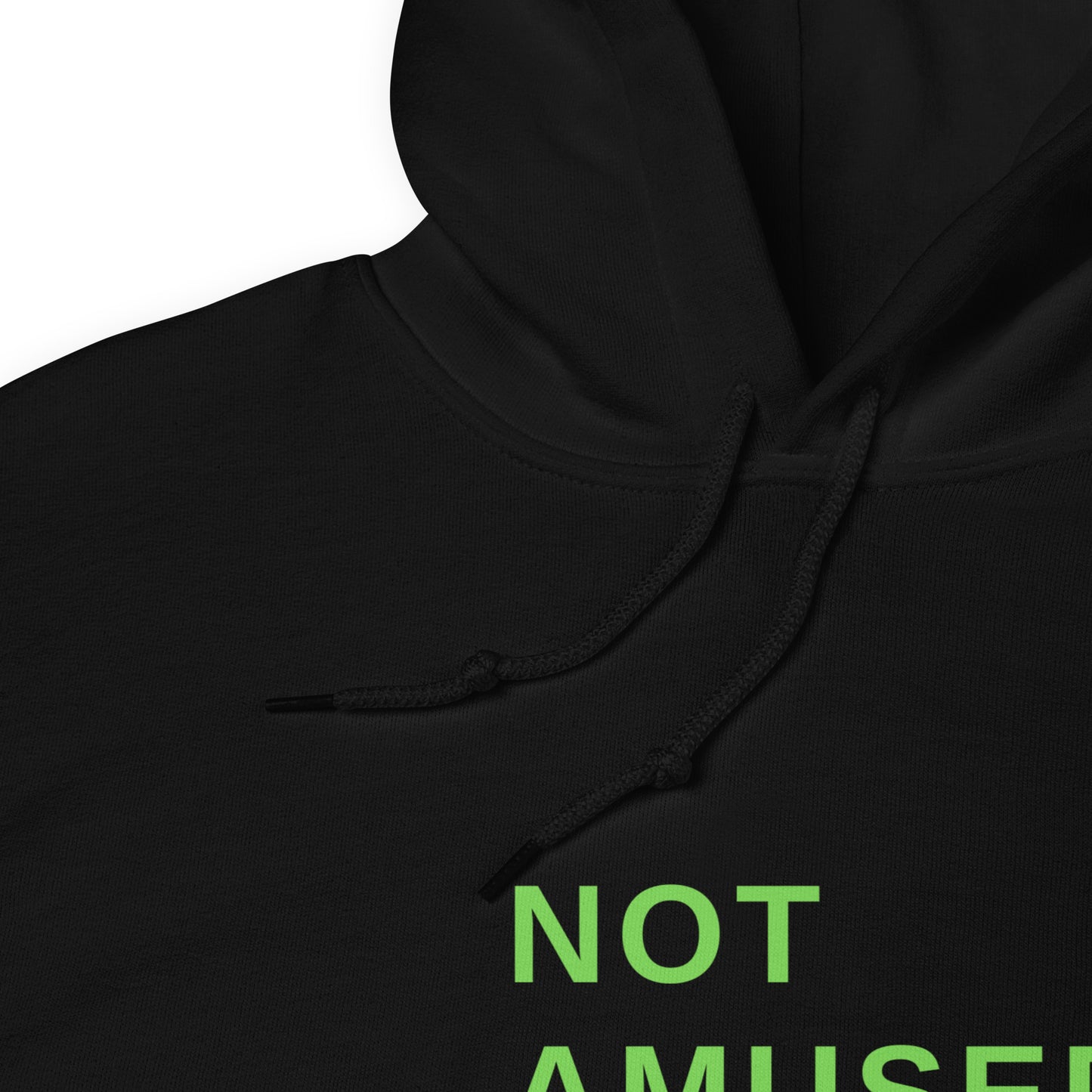 Unisex Hoodie S-5XL - "Not Amused"